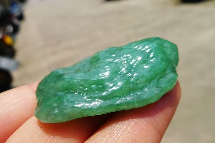 Natural Jade Rough Jadeite Raw (30g,4.8X3.2X1.1cm)