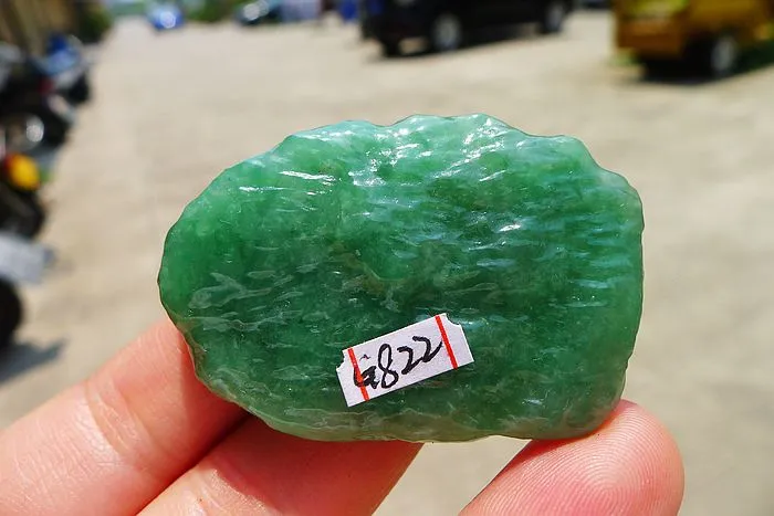 Natural Jade Rough Jadeite Raw (30g,4.8X3.2X1.1cm)