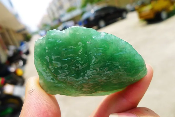 Natural Jade Rough Jadeite Raw (30g,4.8X3.2X1.1cm)