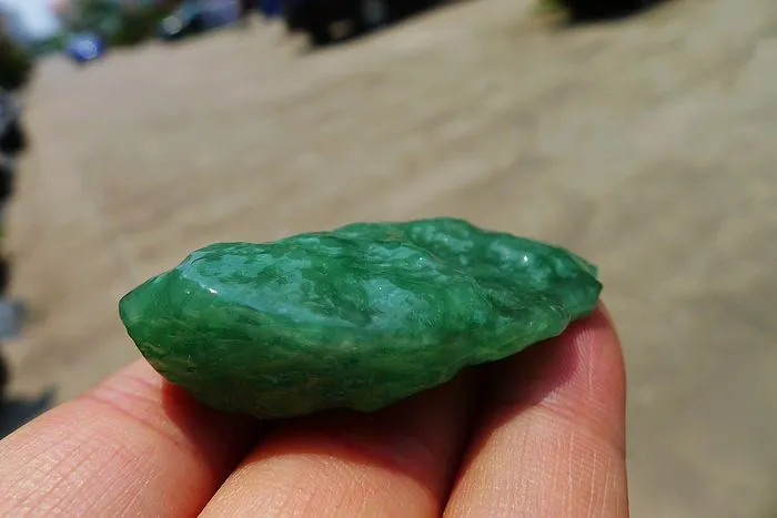 Natural Jade Rough Jadeite Raw (30g,4.8X3.2X1.1cm)