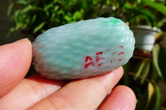 Natural Jade Rough Jadeite Raw (33g,5X2.7X1.1cm)