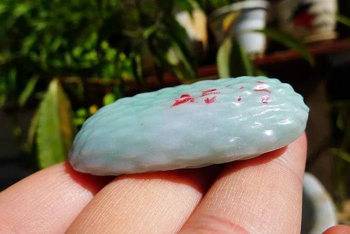 Natural Jade Rough Jadeite Raw (33g,5X2.7X1.1cm)