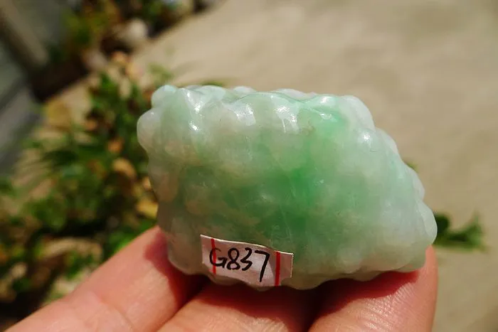 Natural Jade Rough Jadeite Raw (35g,3.8X2.6X1.6cm)