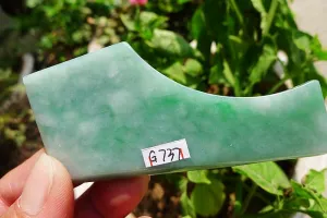 Natural Jade Rough Jadeite Raw (41g,7.5X3.7X0.65cm)