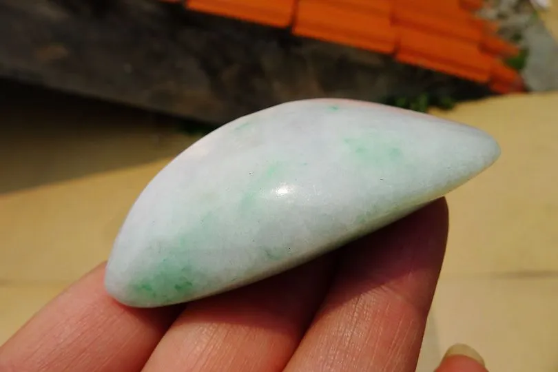 Natural Jade Rough Jadeite Raw (59g,6X3.5X1.7cm)