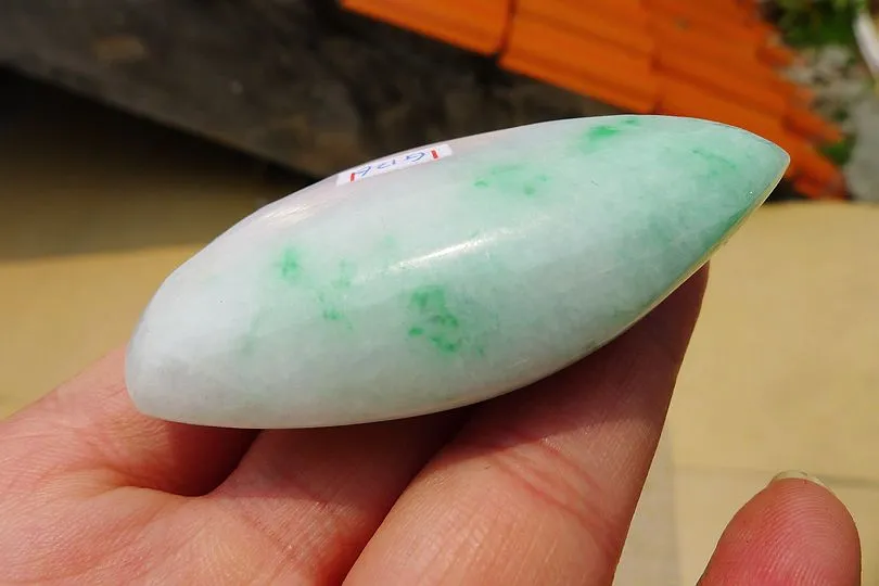 Natural Jade Rough Jadeite Raw (59g,6X3.5X1.7cm)