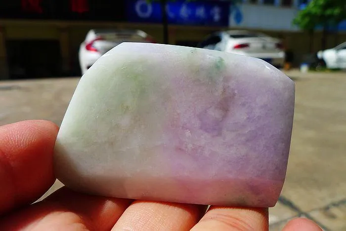 Natural Jade Rough Jadeite Raw (72g,5.9X4.1X1.1cm)