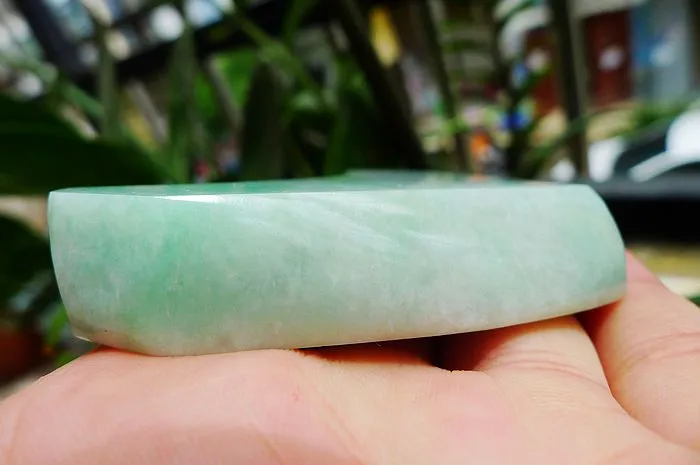 Natural Jade Rough Jadeite Raw (78g,5.6X5.2x1.3cm)