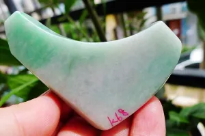 Natural Jade Rough Jadeite Raw (78g,5.6X5.2x1.3cm)