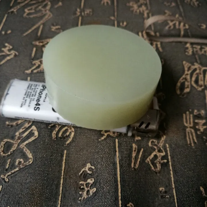 Natural Kunlun Jade Rough Nephrite Raw (152g, 5.5X5.5X2cm)