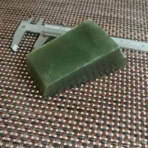 Natural Kunlun Jade Rough Nephrite Raw (252g, 8X4X3.5cm)