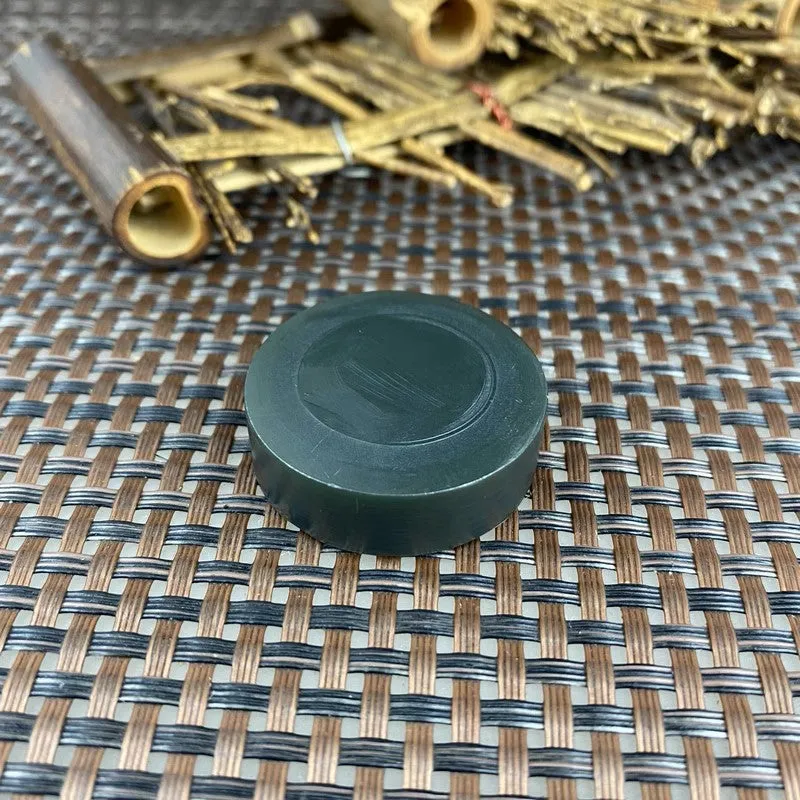 Natural Kunlun Jade Rough Nephrite Raw (25g,3.2X1.0cm)