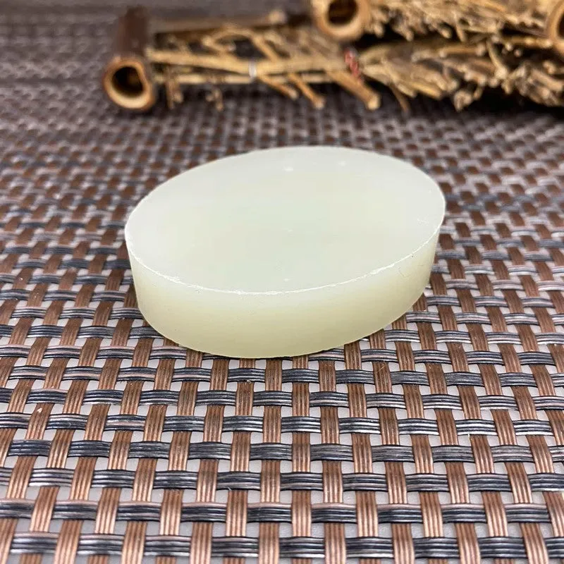 Natural Kunlun Jade Rough Nephrite Raw (68g,5.4X4.1X1.3cm)