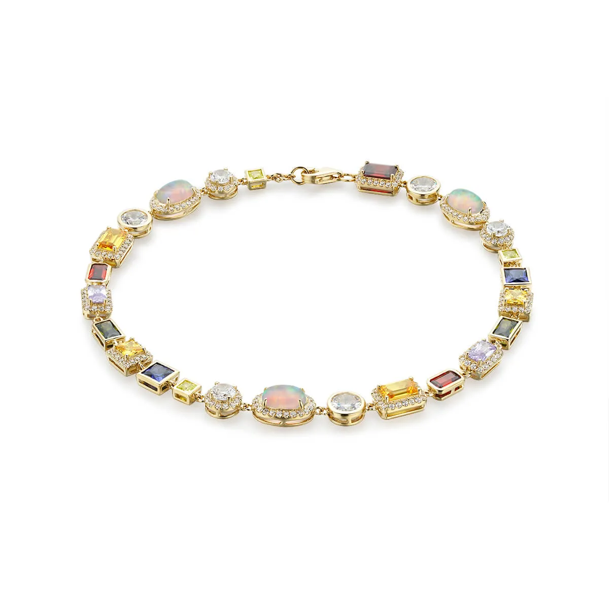 OBJ Multi Stone Bracelet