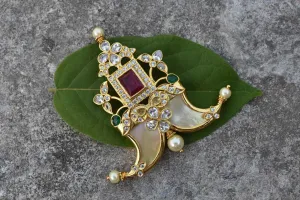 One gram gold puligoru pendant