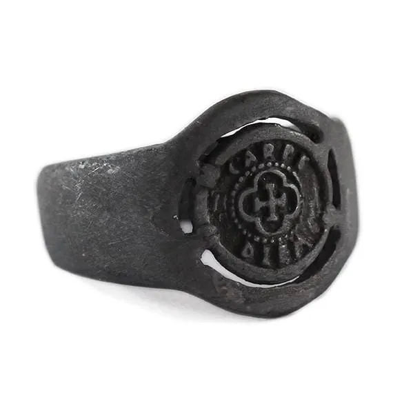 Our Club Ring | Black Silver