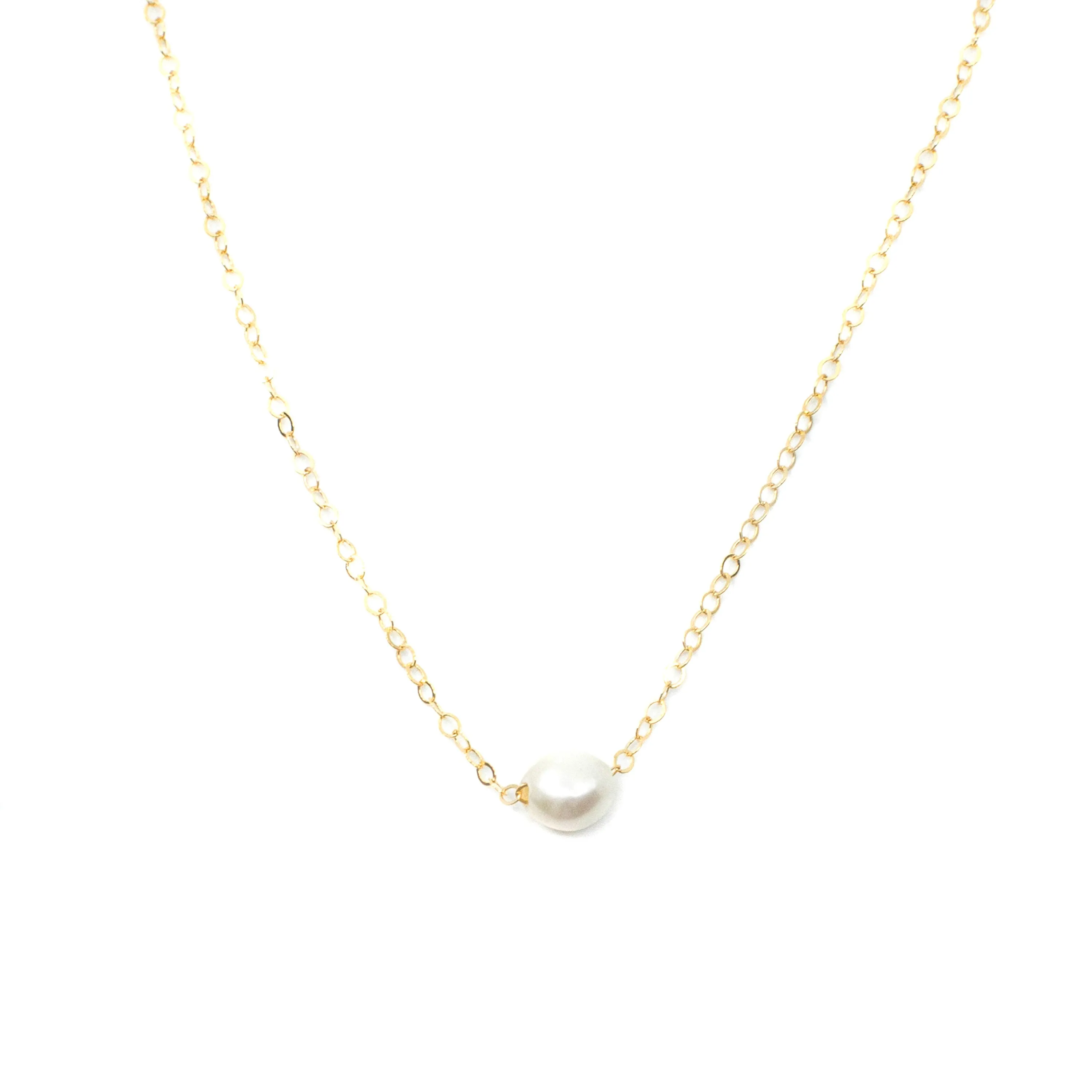 Pearl Charm Necklace