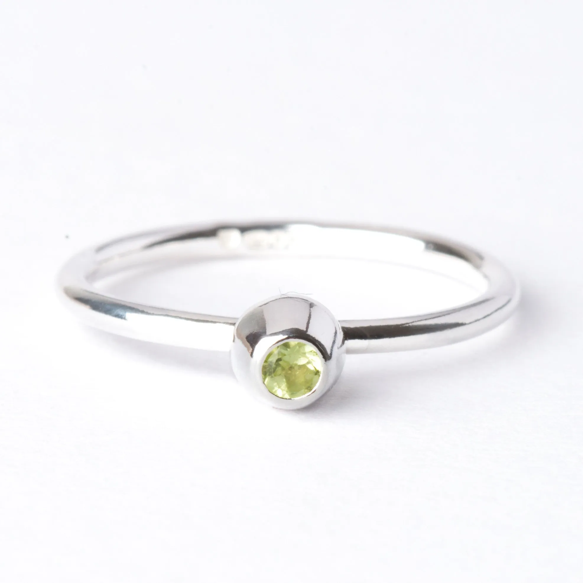 Peridot Small Honey Pot Ring