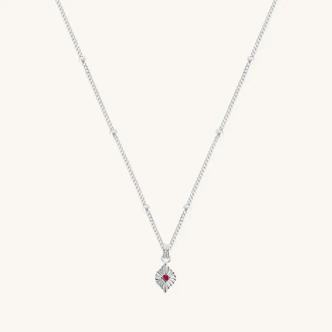 Petite Birthstone Necklace