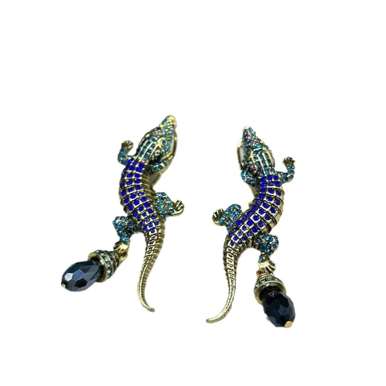 Pre Order:  Crocodile Tassels Retro Earrings