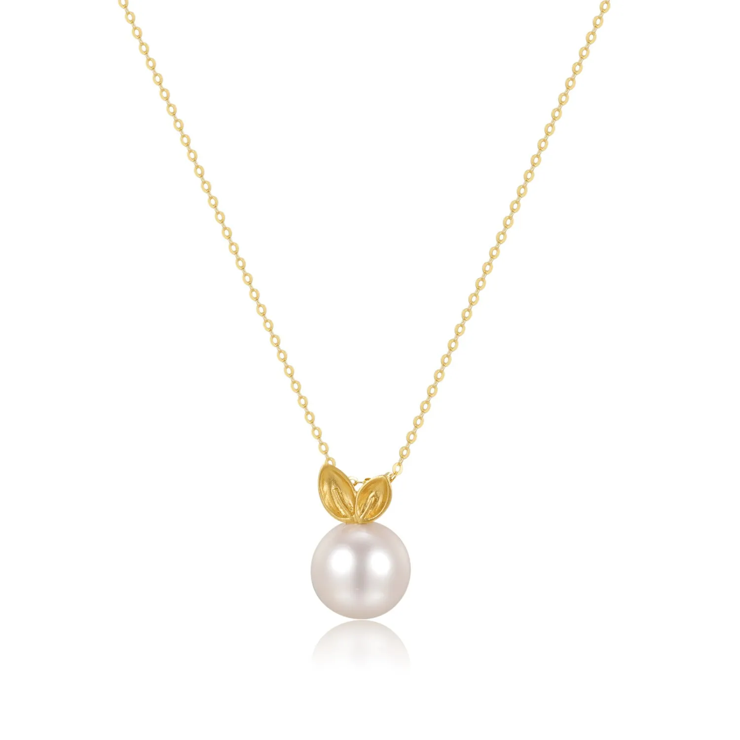 "butterfly" Pearl Necklace