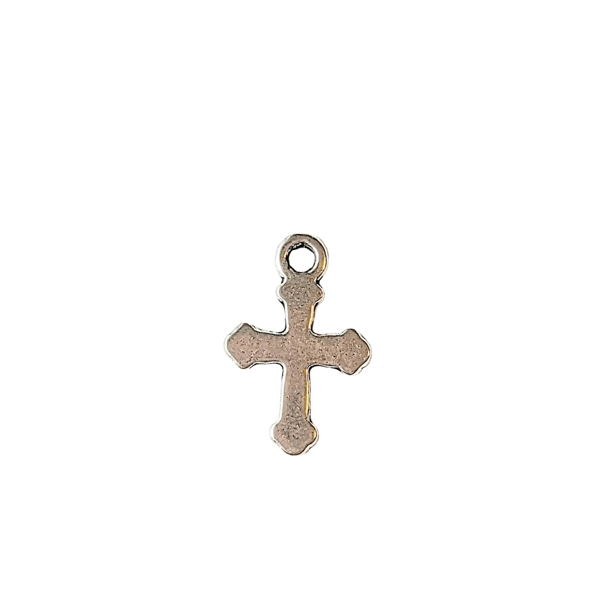 Silver Cross Charm