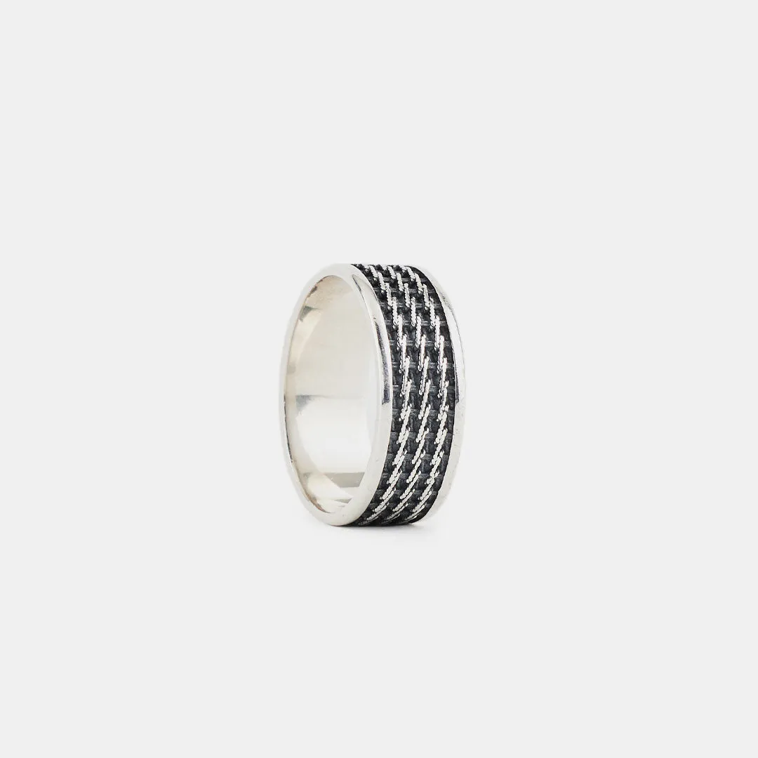 Silver Kusari Ring