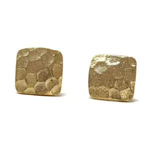 Stud No. 01 Gold Square