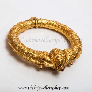 The Silver Simha-Kada Bracelet (Size 2.2/2.4/2.6/2.8)