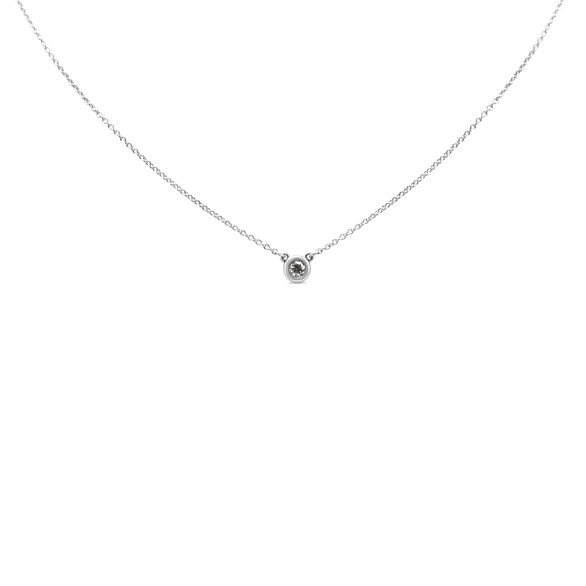 Tiffany Diamonds By The Yard Necklace - Sterling Silver