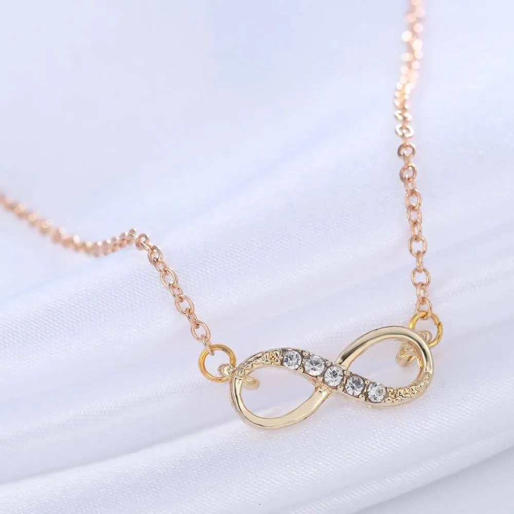 Tiny Infinity Pendant Necklace