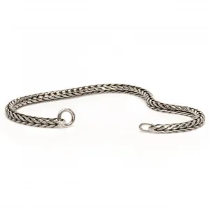 Trollbeads Sterling Silver Foxtail Link Chain TAGBR-00002