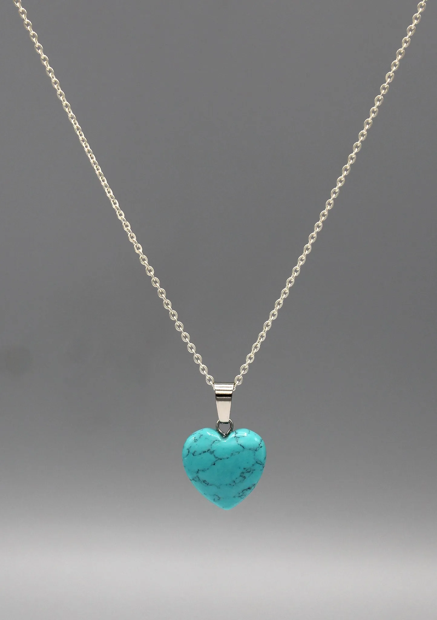 Turquoise Heart Shape Love Pendant