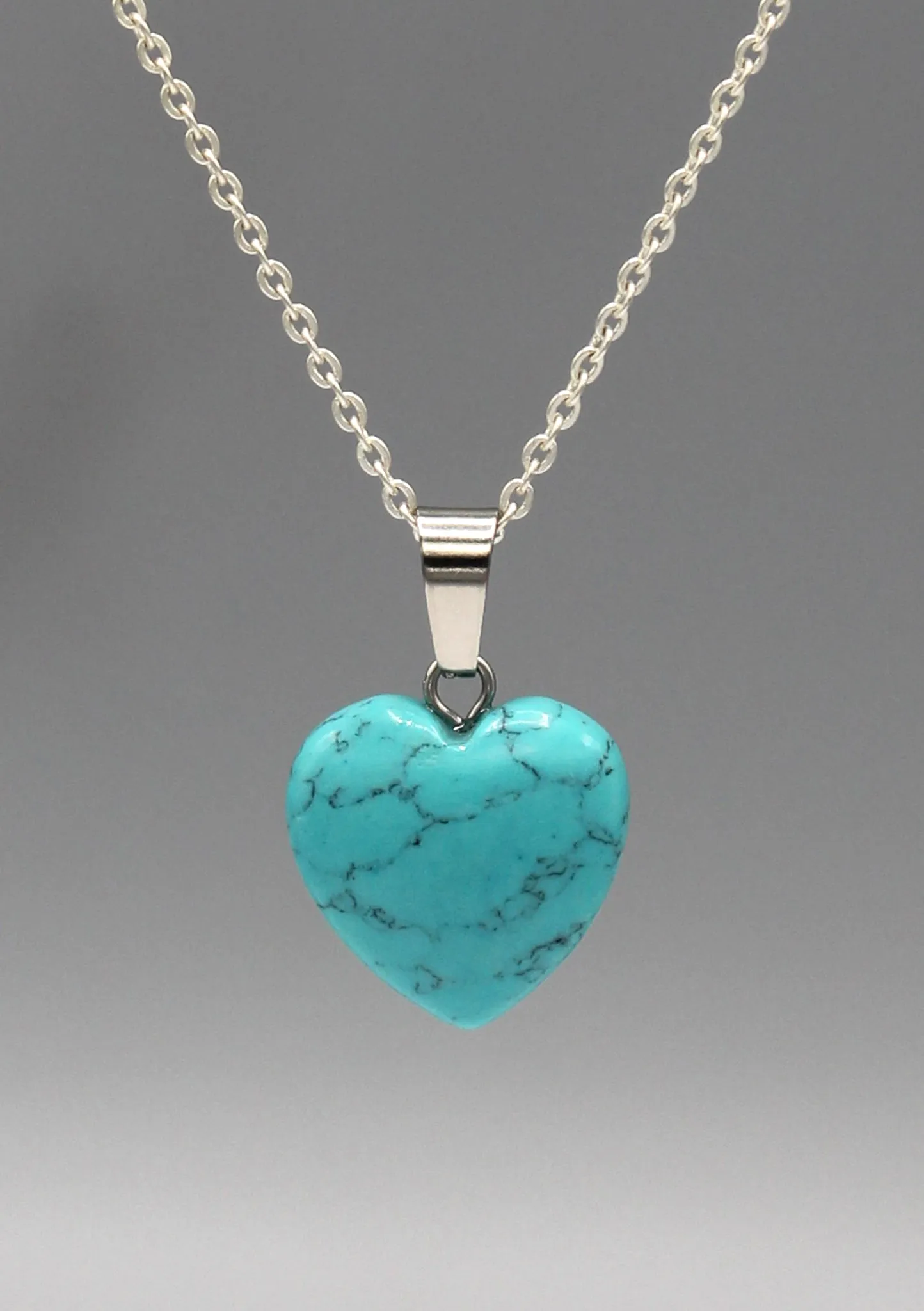 Turquoise Heart Shape Love Pendant