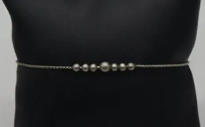 Vintage Italian Sterling Silver Link Bracelet