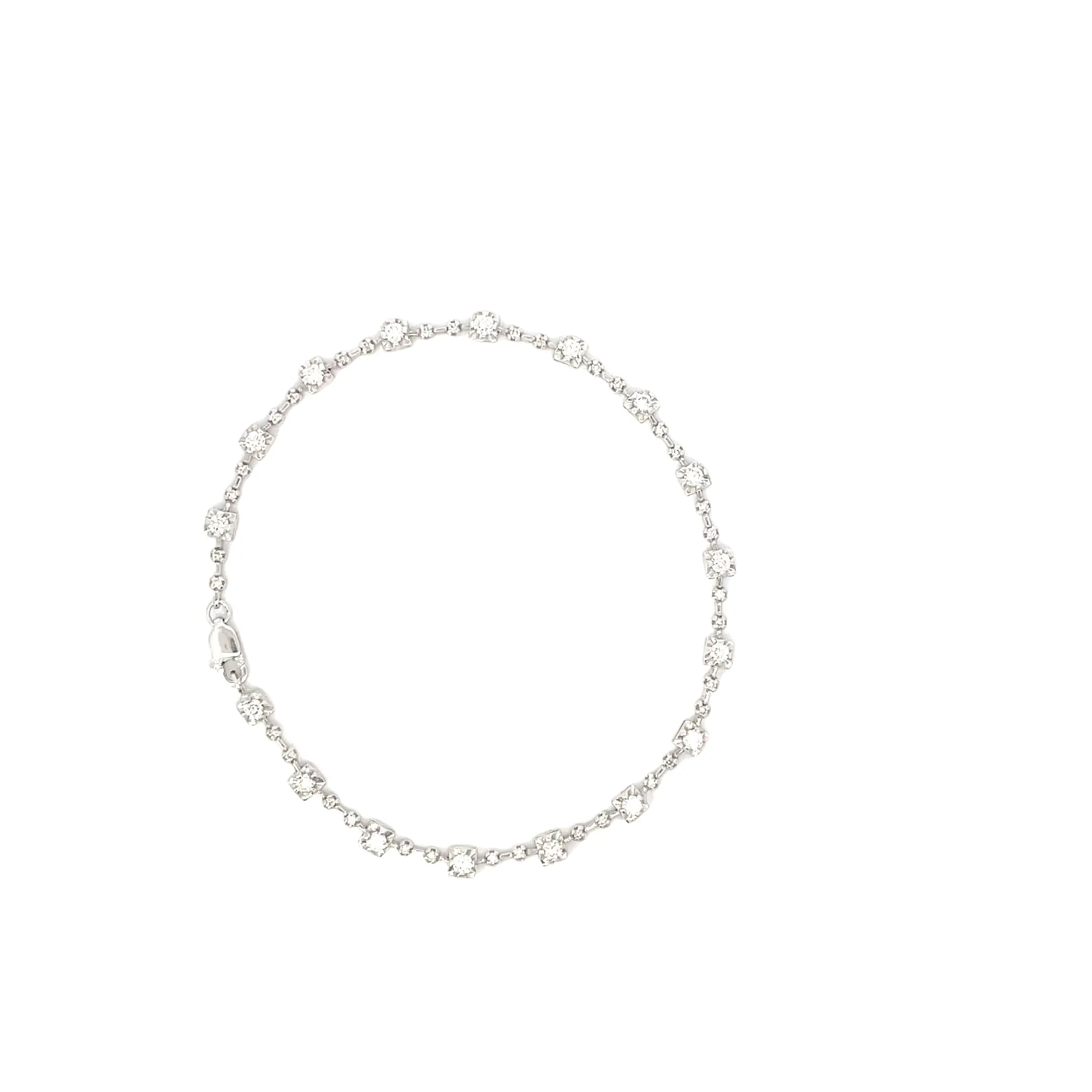 White Gold Diamond Tennis Bracelet