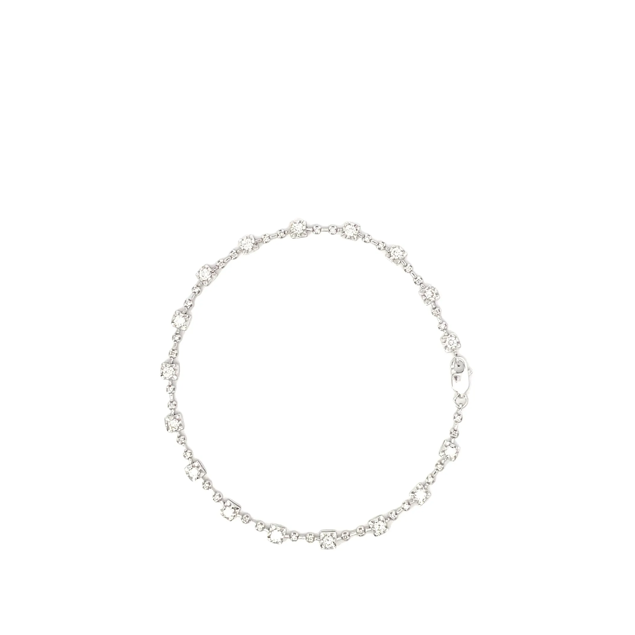 White Gold Diamond Tennis Bracelet