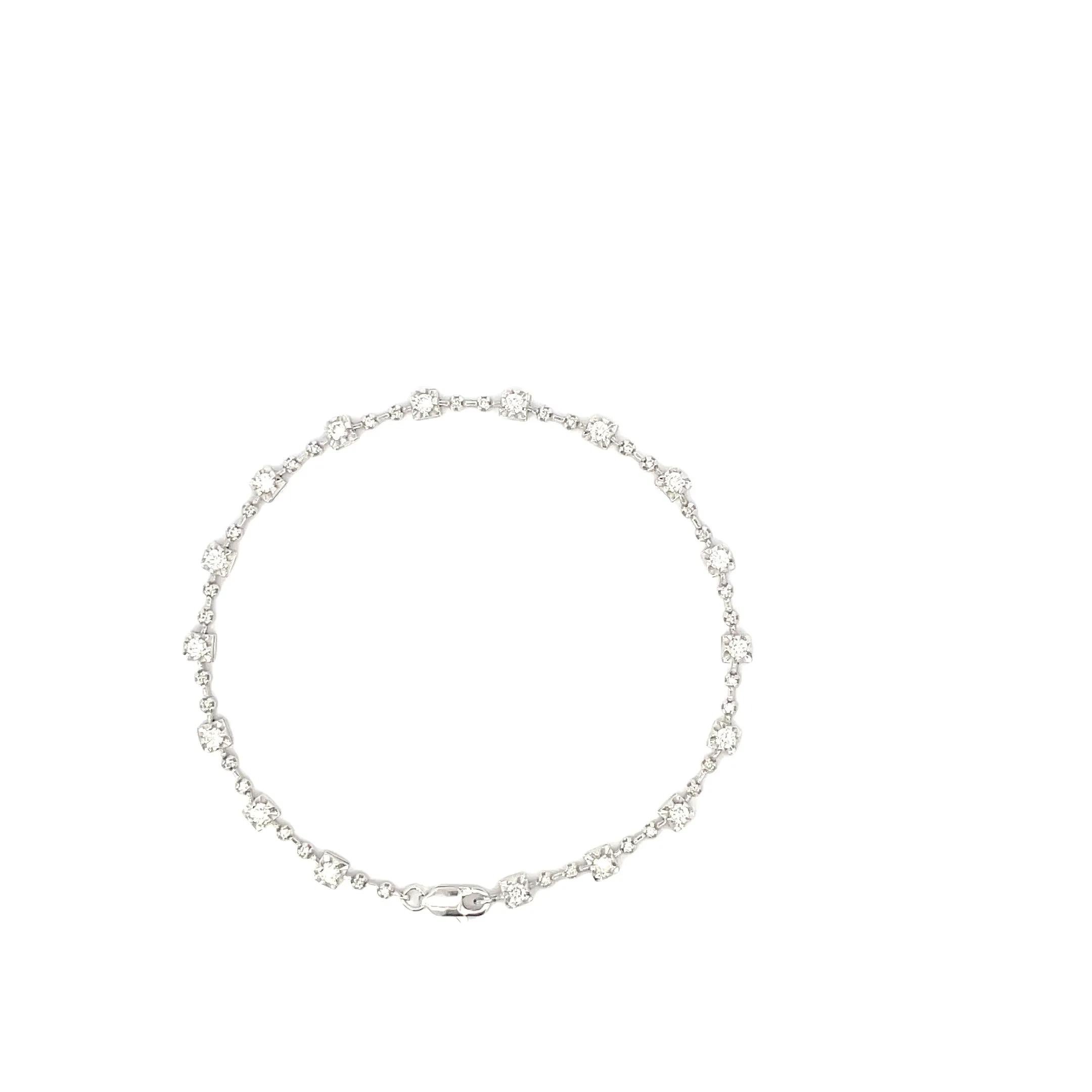 White Gold Diamond Tennis Bracelet