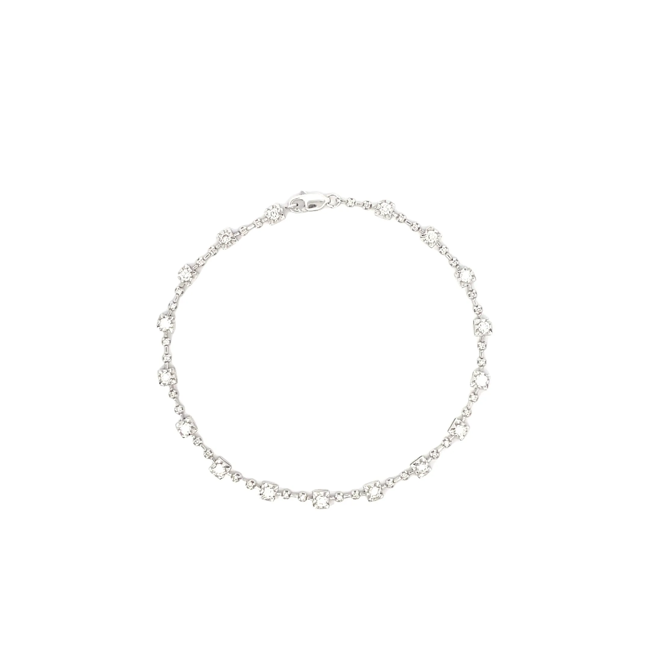 White Gold Diamond Tennis Bracelet